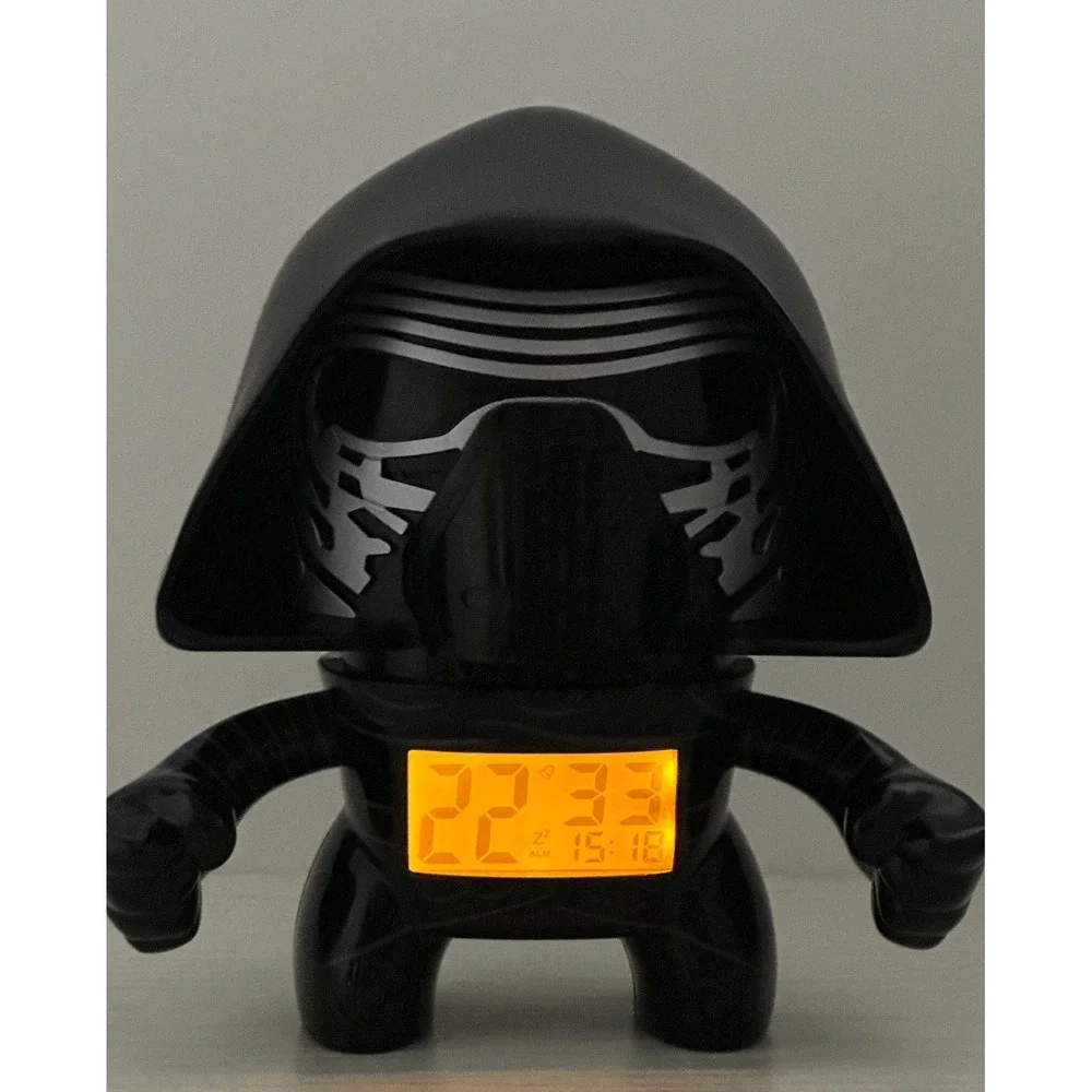 Star Wars Kylo Ren Light‎ Up Alarm Clock Night Light Bulb Botz
